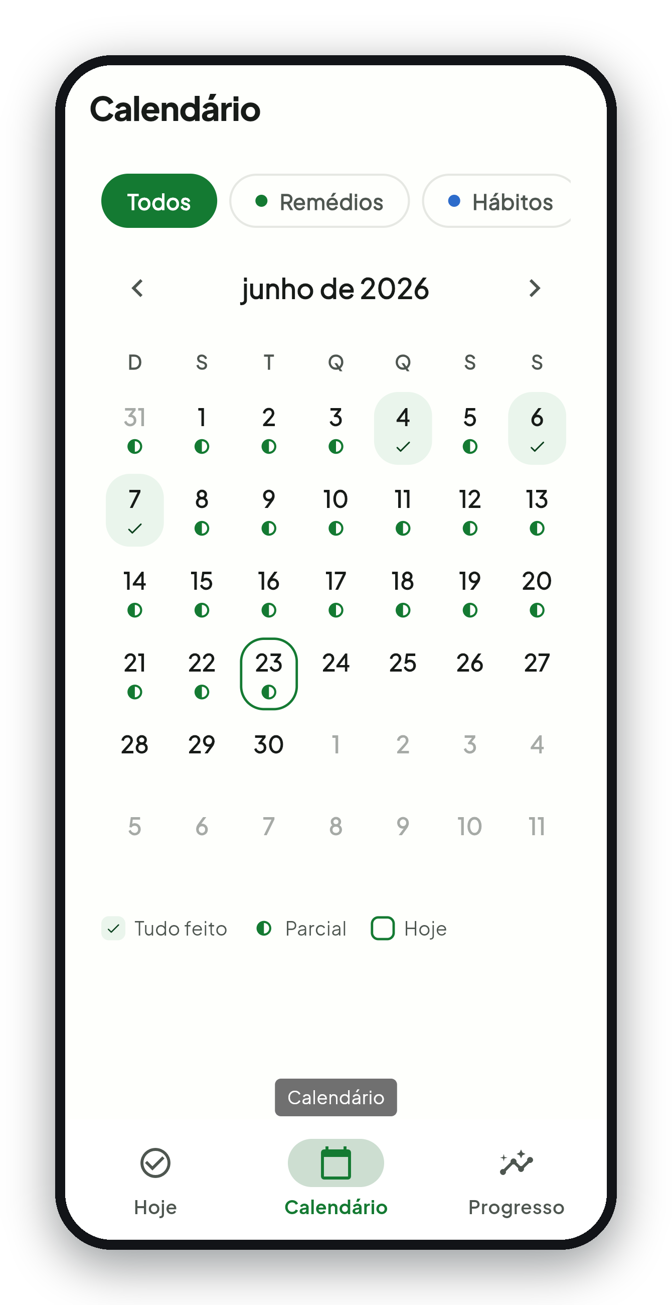 Calendário